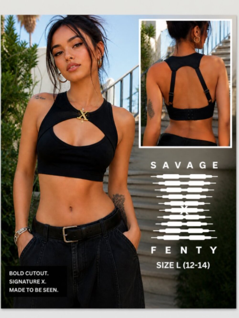 SAVAGE X FENTY LARGE 12-14